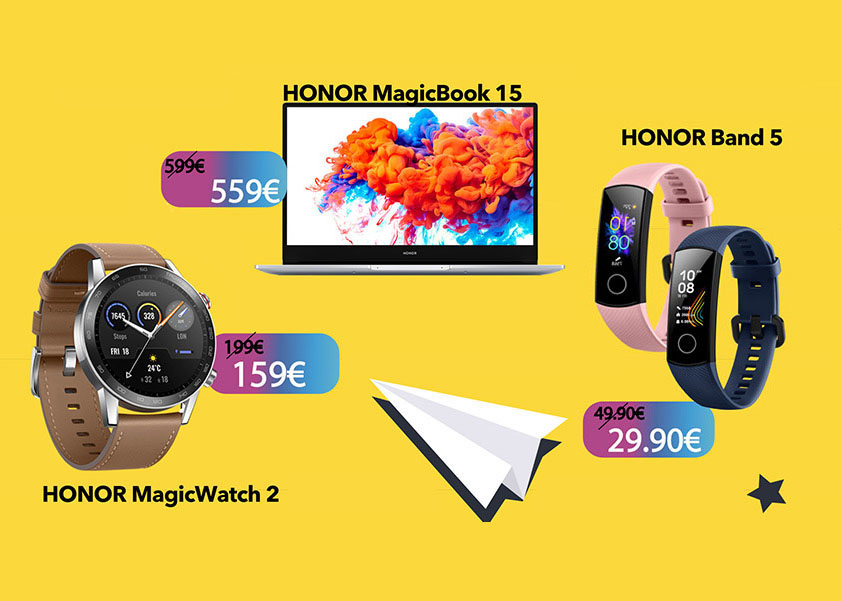 «ΕΠΙΣΤΡΕΦΟΥΜΕ» …. ME HONOR ΠΡΟΣΦΟΡΕΣ ΣΕ LAPTOP & WEARABLES!