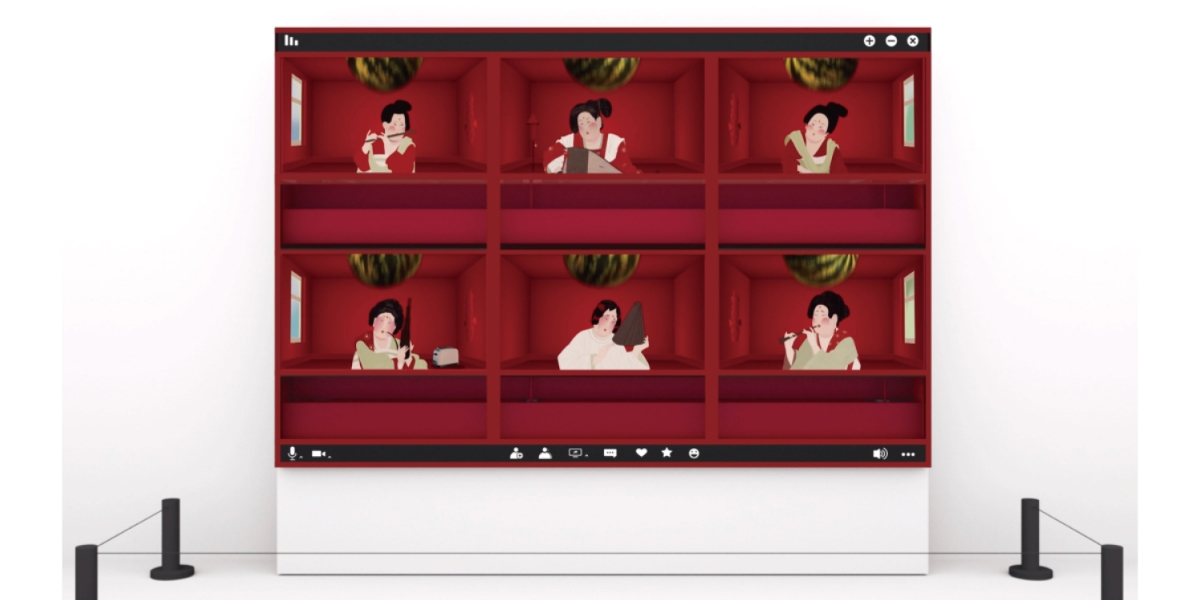 Interaktive Kunstinstallation-Design