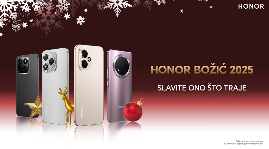HONOR Božić 2025