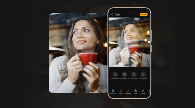 Penghapus AI HONOR Tidak Akan Ada Lagi Ketidaksempurnaan pada Foto