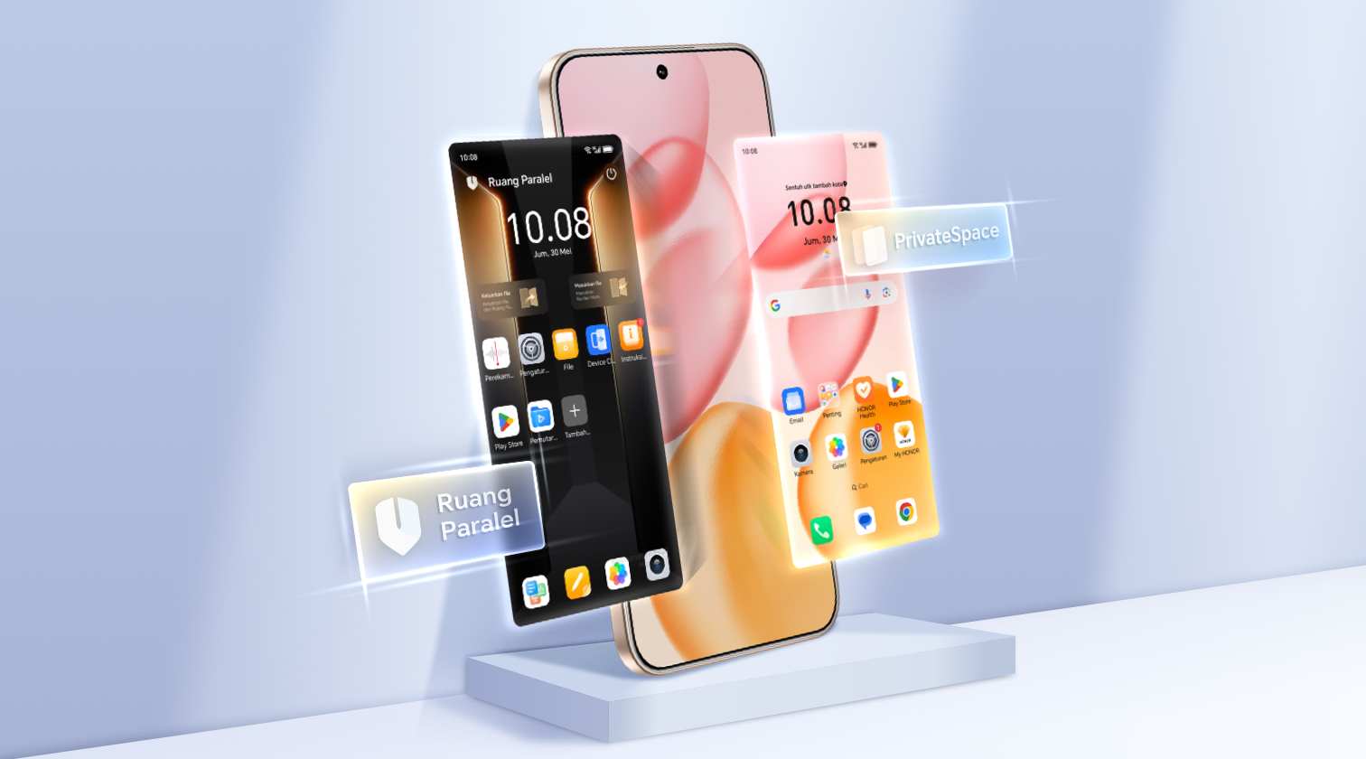 Ketahui Perbedaan Antara PrivateSpace dan Ruang Paralel HONOR