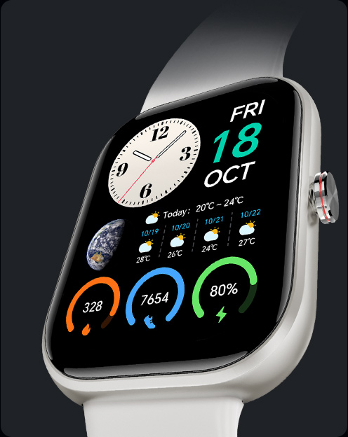 HONOR CHOICE Haylou Warch 1.95-inch AMOLED Full-view Display1