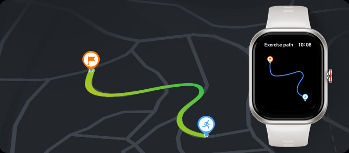 HONOR CHOICE Haylou Warch Outdoor Workout Satellite Positioning