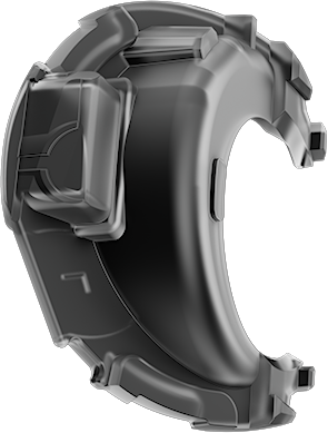 تصميم محوري بمكبر صوت مزدوج