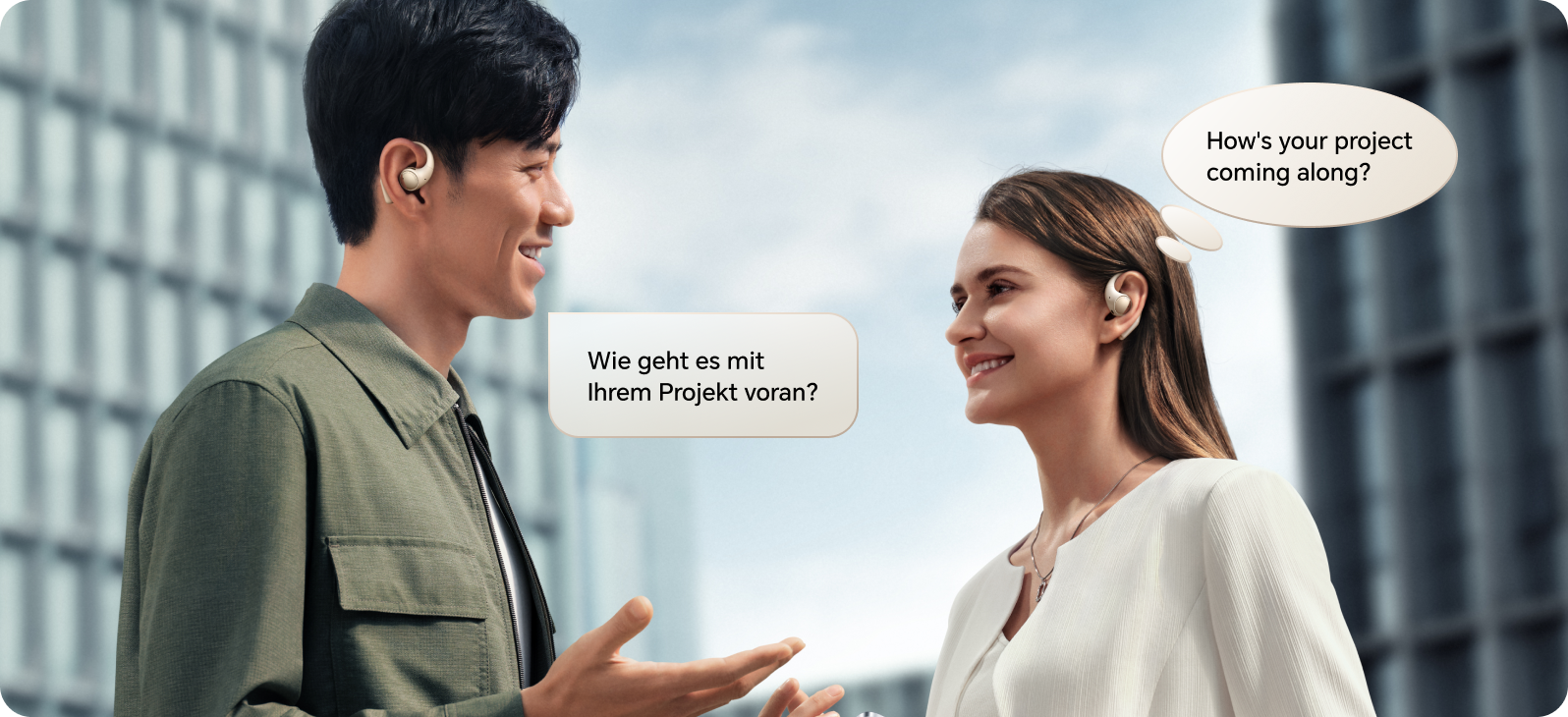 HONOR Earbuds Open - Traduzione AI live 2