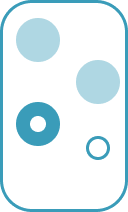 Fotocamera ampia e di profondità apertura f/2.2