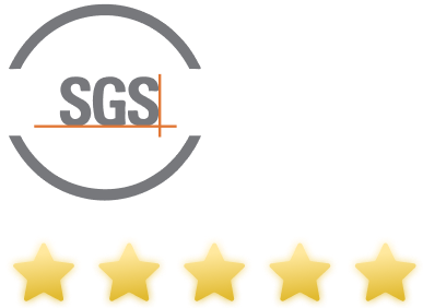 Resistenza alla caduta per l'intera unità:5 stelle