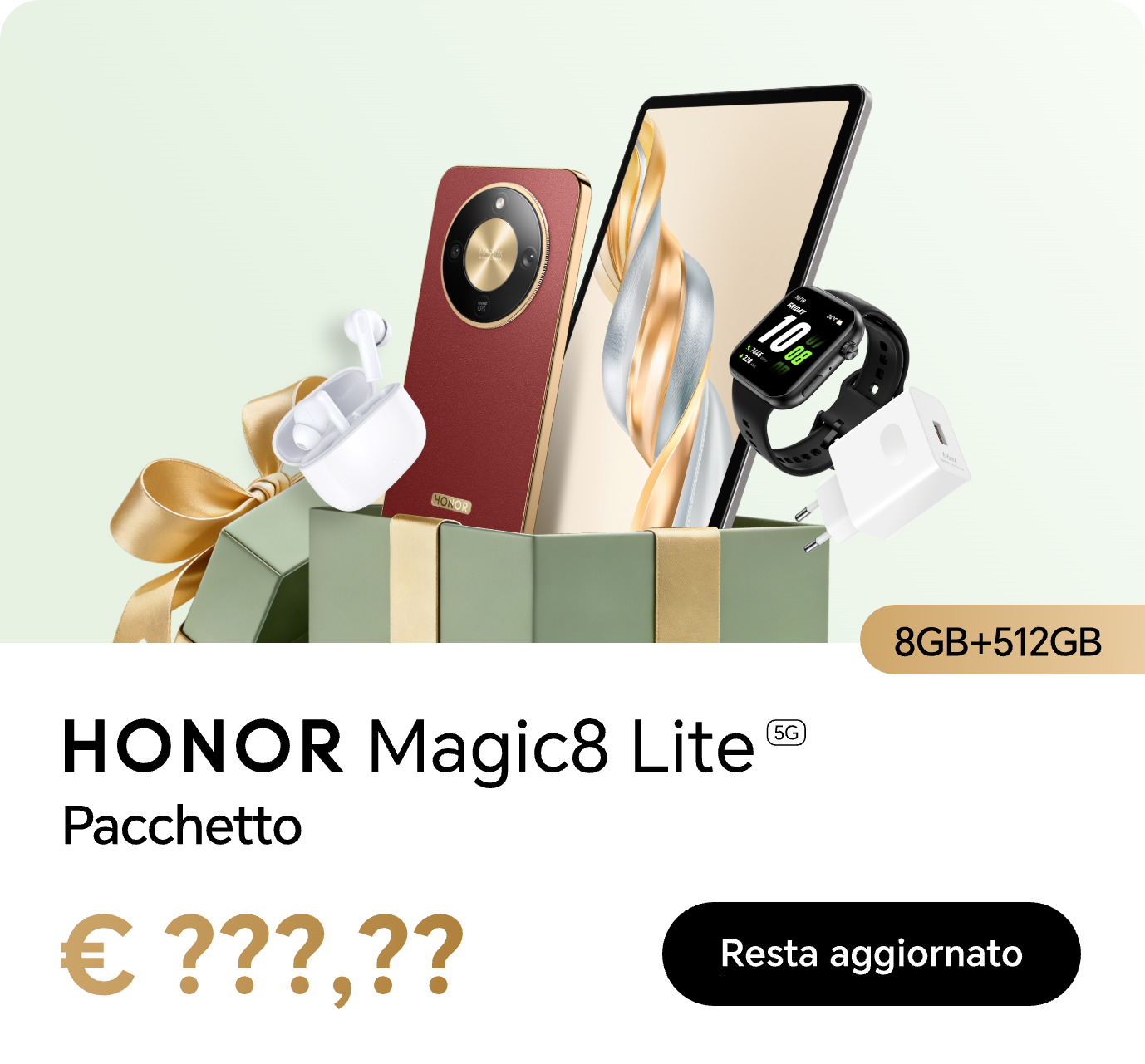 HONOR Magic8 Lite Package