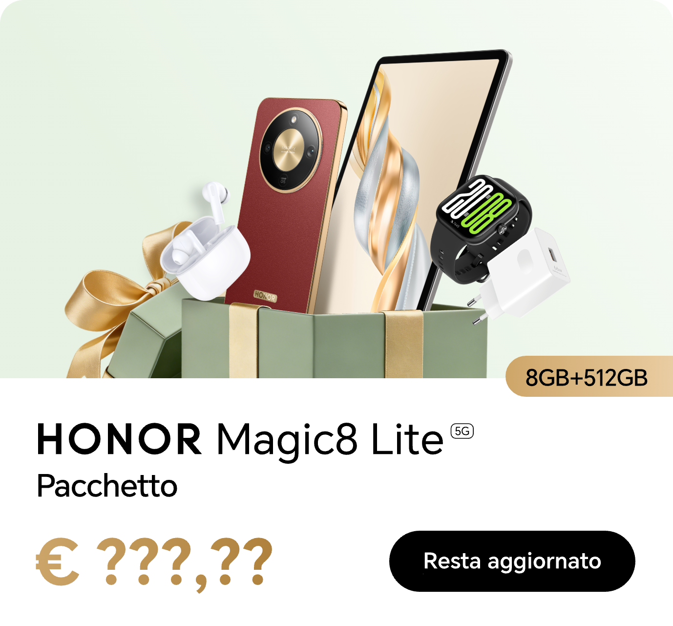 HONOR Magic8 Lite Package