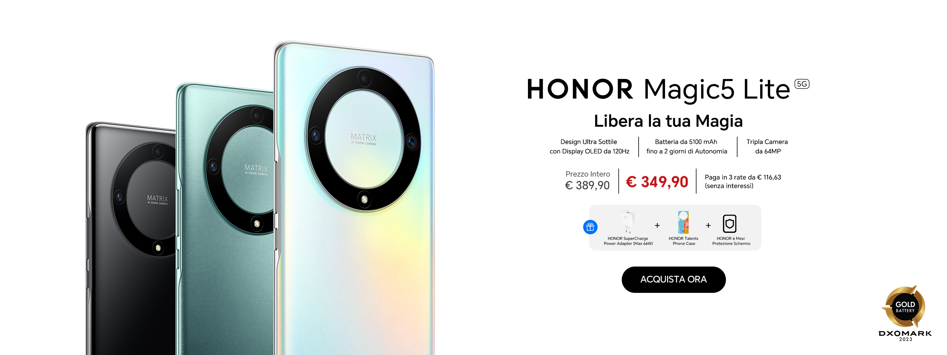 HONOR Magic 5 Lite