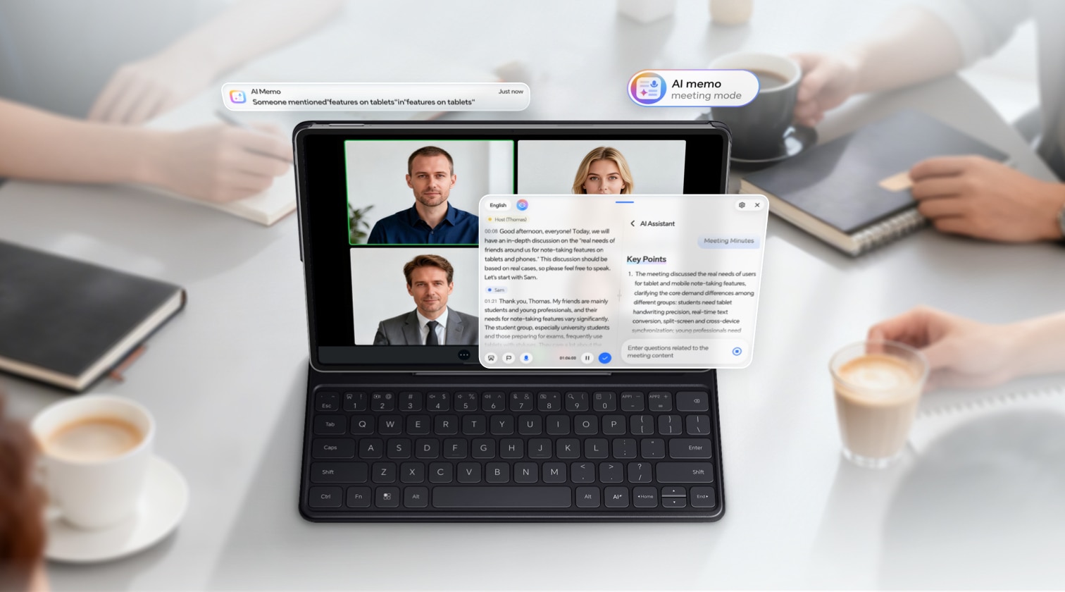 HONOR MagicPad4：Riunioni AI Senza Sforzo