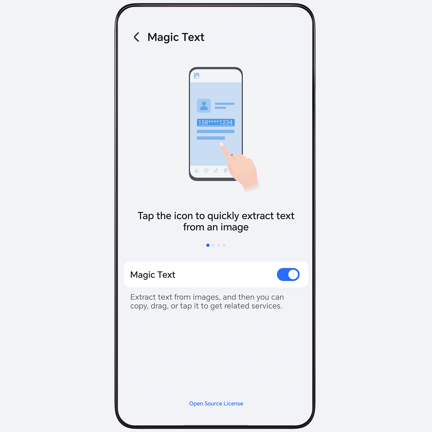 Magic Text, easily extract text from images