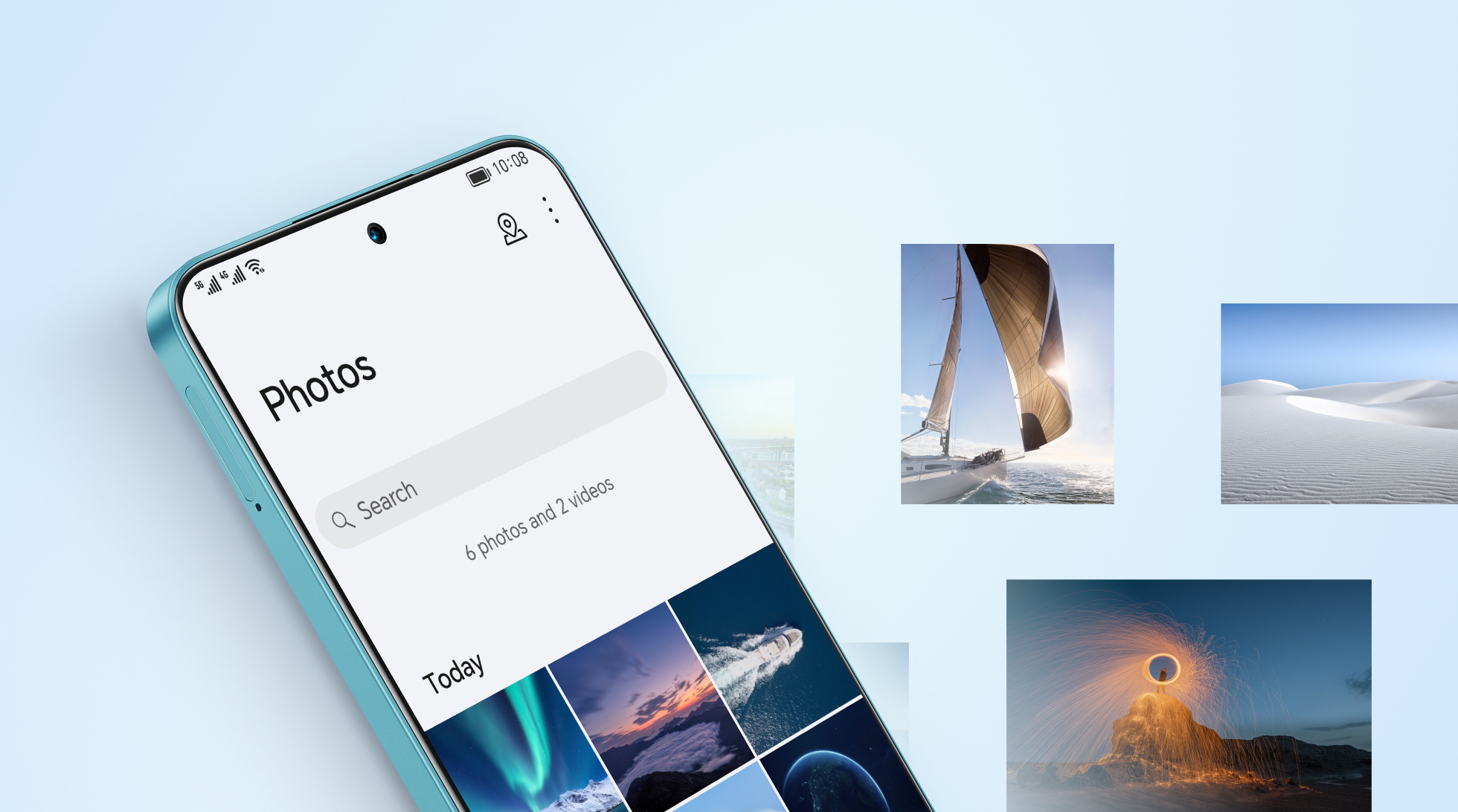 سعة تخزين كبيرة 8GB+256GB