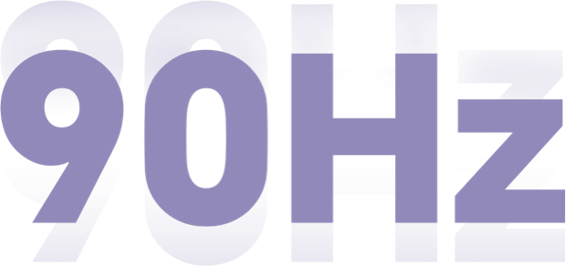 90Hz frecuencia de actualización para una experiencia más fluida 1
