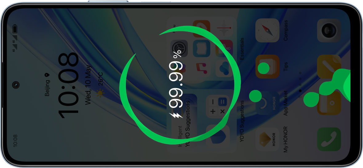 Batería para todo el día, con carga rápida HONOR SuperCharge de 35W 6