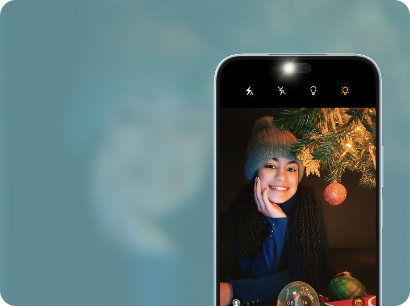 Honor x8b Selfies glamurosas