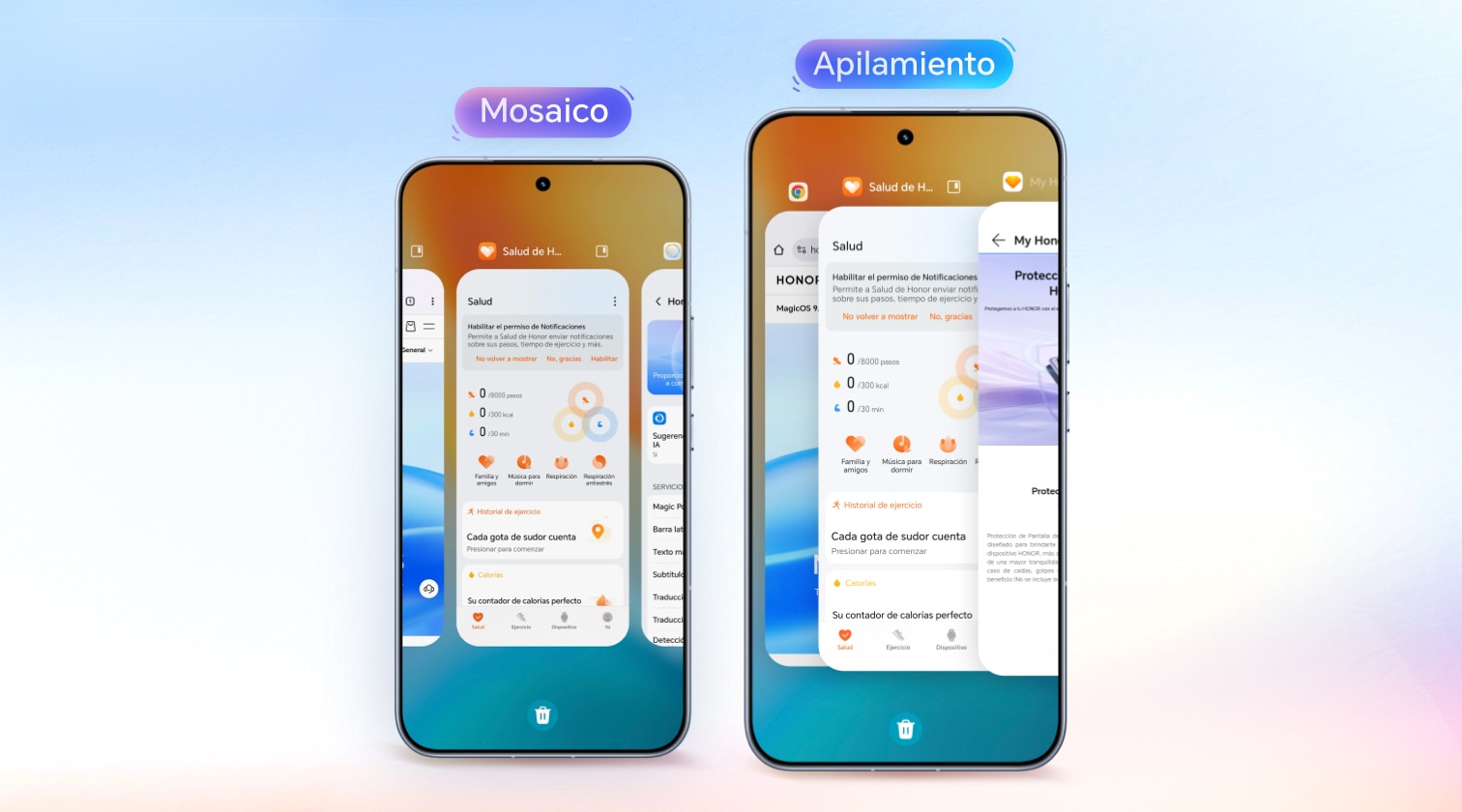 El nuevo Apilado de Tareas de MagicOS 10 ya está disponible, es más fluido e intuitivo.