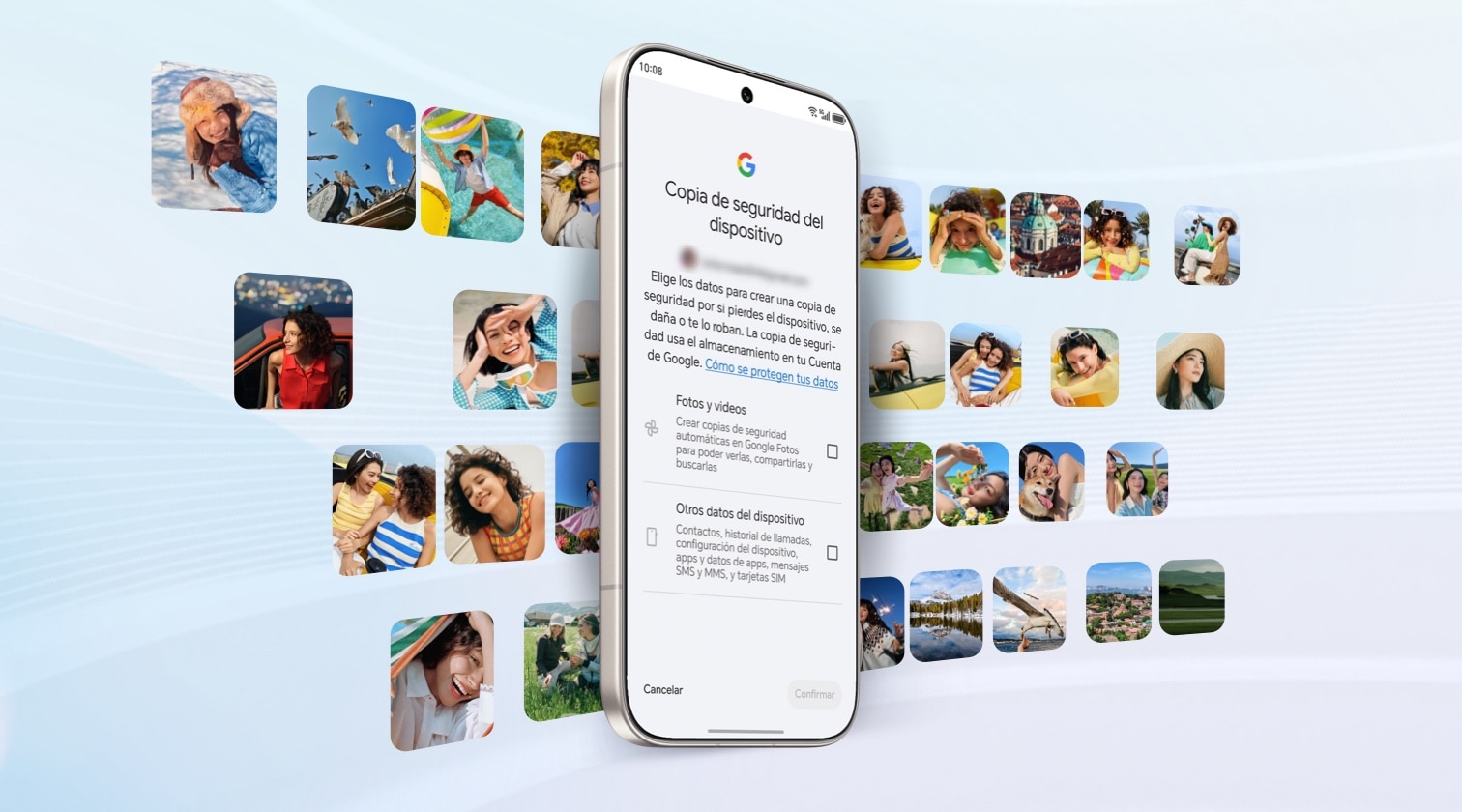 Copia de seguridad de Google
