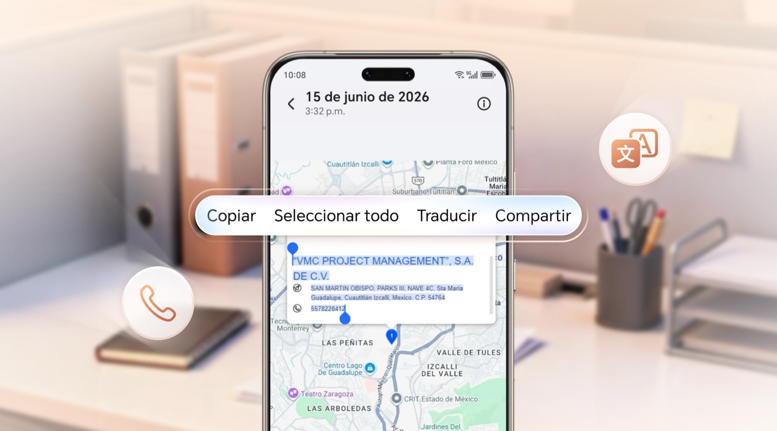 Extrae texto de una foto con HONOR Magic Text