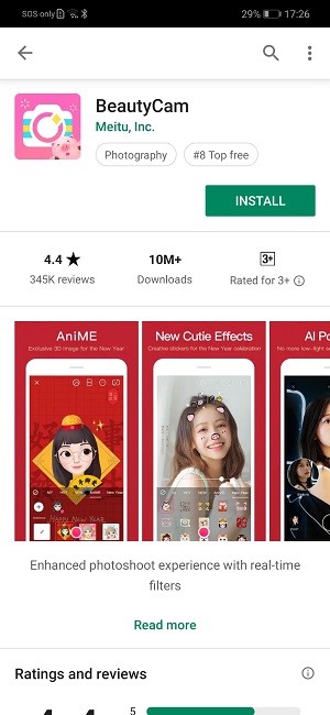 Best Beauty Camera Apps for Android in 2019- BeautyCam
