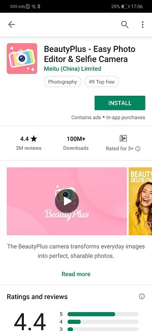 Best Beauty Camera Apps for Android in 2019- BeautyPlus