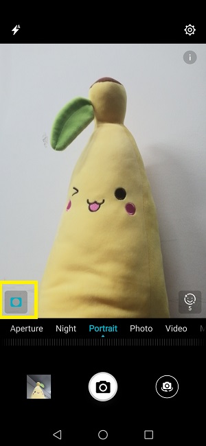 Create a bokeh effect with your selfie photo- bokeh effect