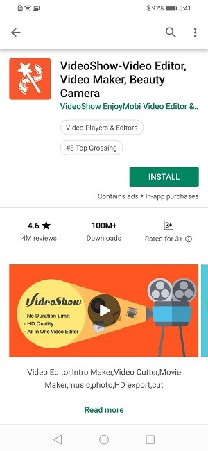 Top Free Video Editing App You Can Find on HONOR 8X- VideoShow