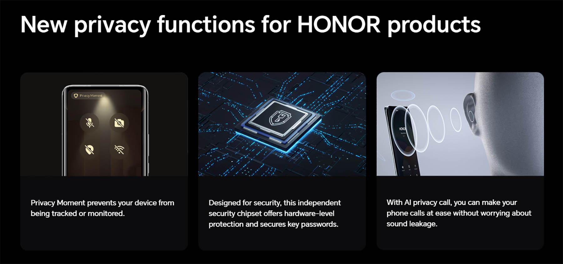 HONOR Phone - Better Protect Your Privacy