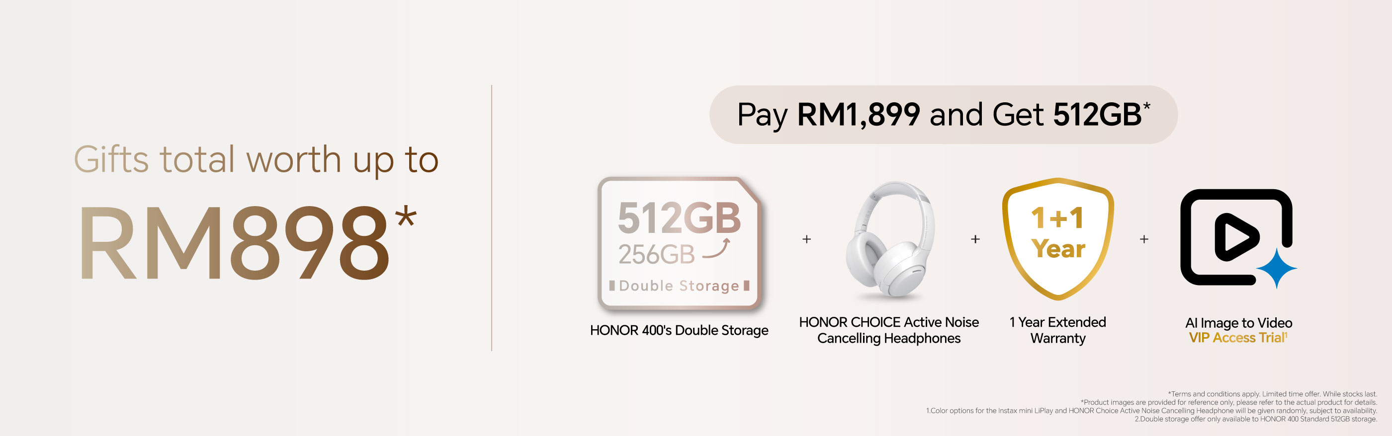 HONOR 400 Pre Order Benefits