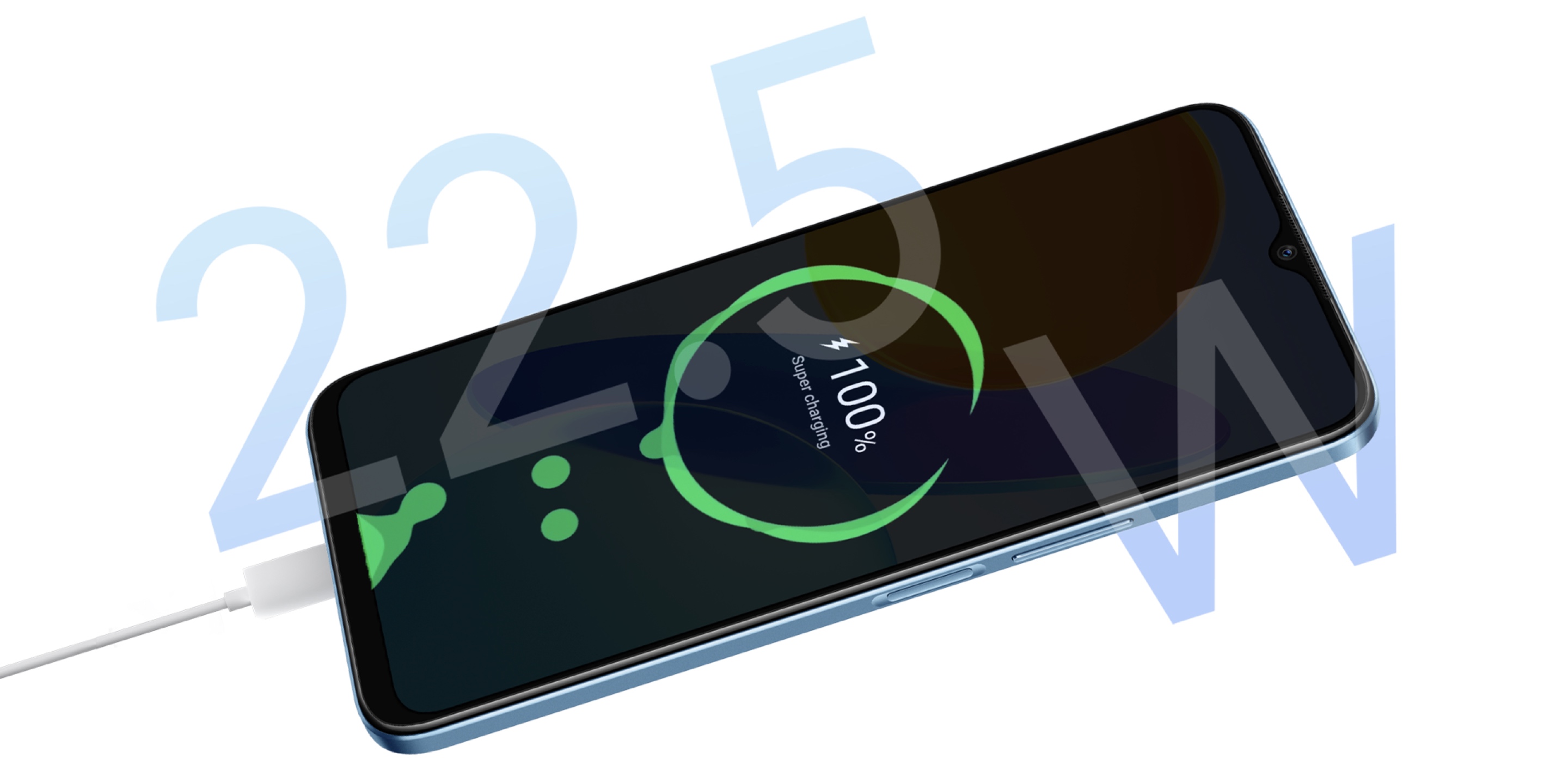 22.5W HONOR SuperCharge, Less Waiting, More Exciting