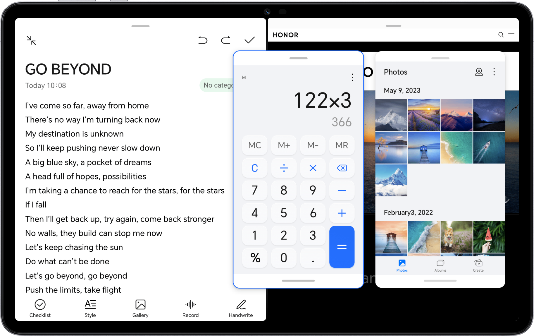 Multi-window One Screen for Different Tasks 9