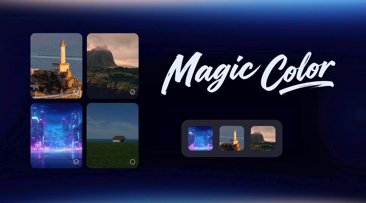 Magic Color, Master-Level Color Tuning with a Single Tap