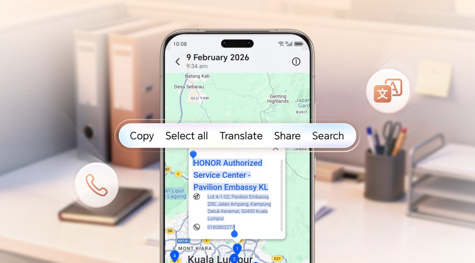 Extract Text From A Photo With HONOR Magic Text