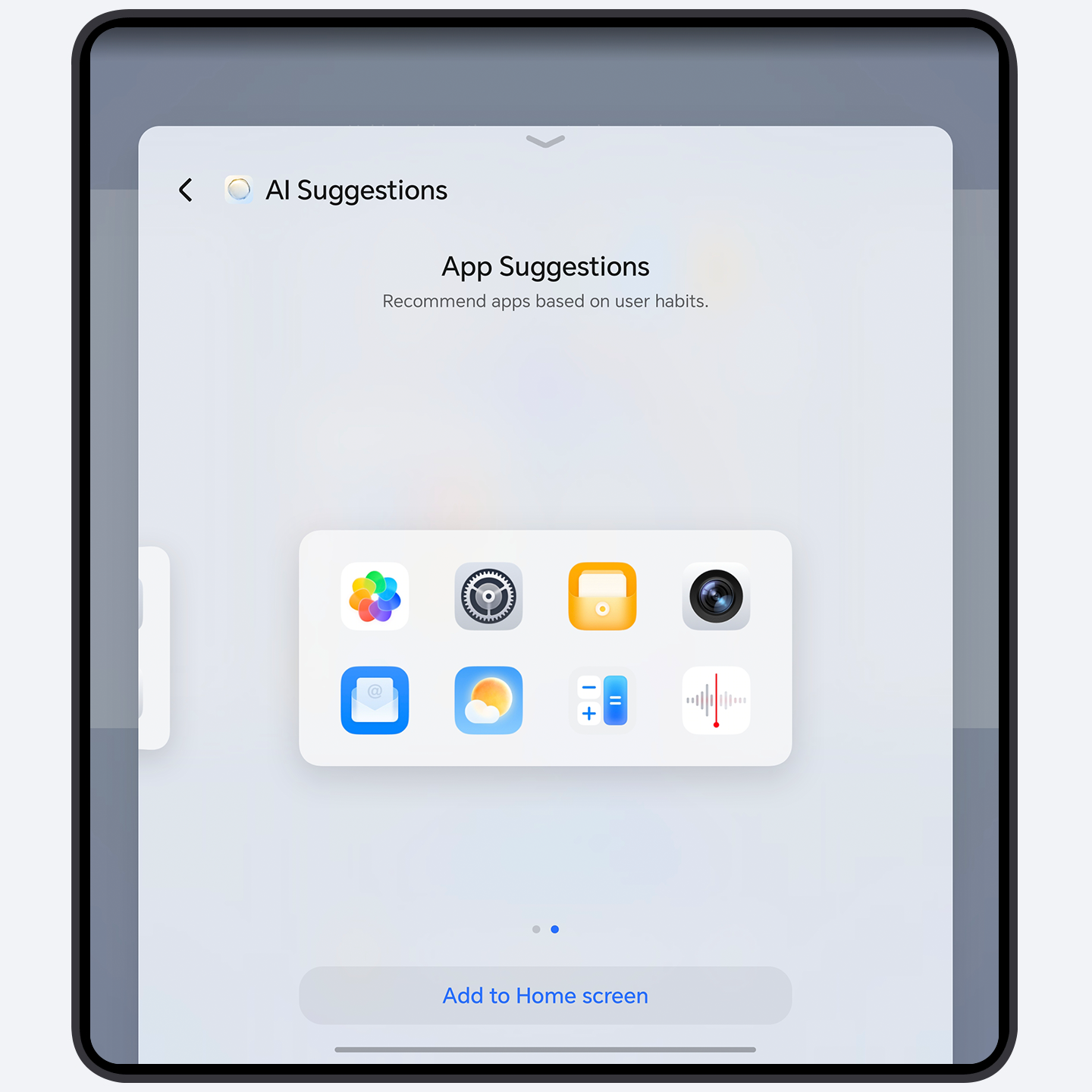 App Suggestions: The More You Use It, the More It Understands You