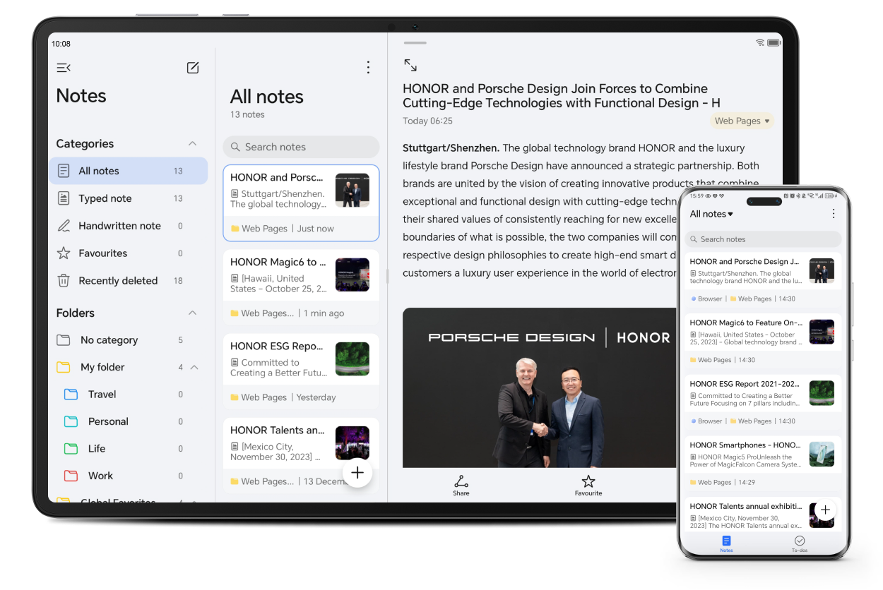 App conectada, Solo continúa en tu tablet