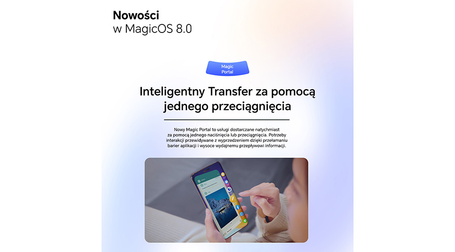 Pierwszy na świecie interfejs oparty na intencjach, stworzony przez HONOR, jest już dostępny w Polsce