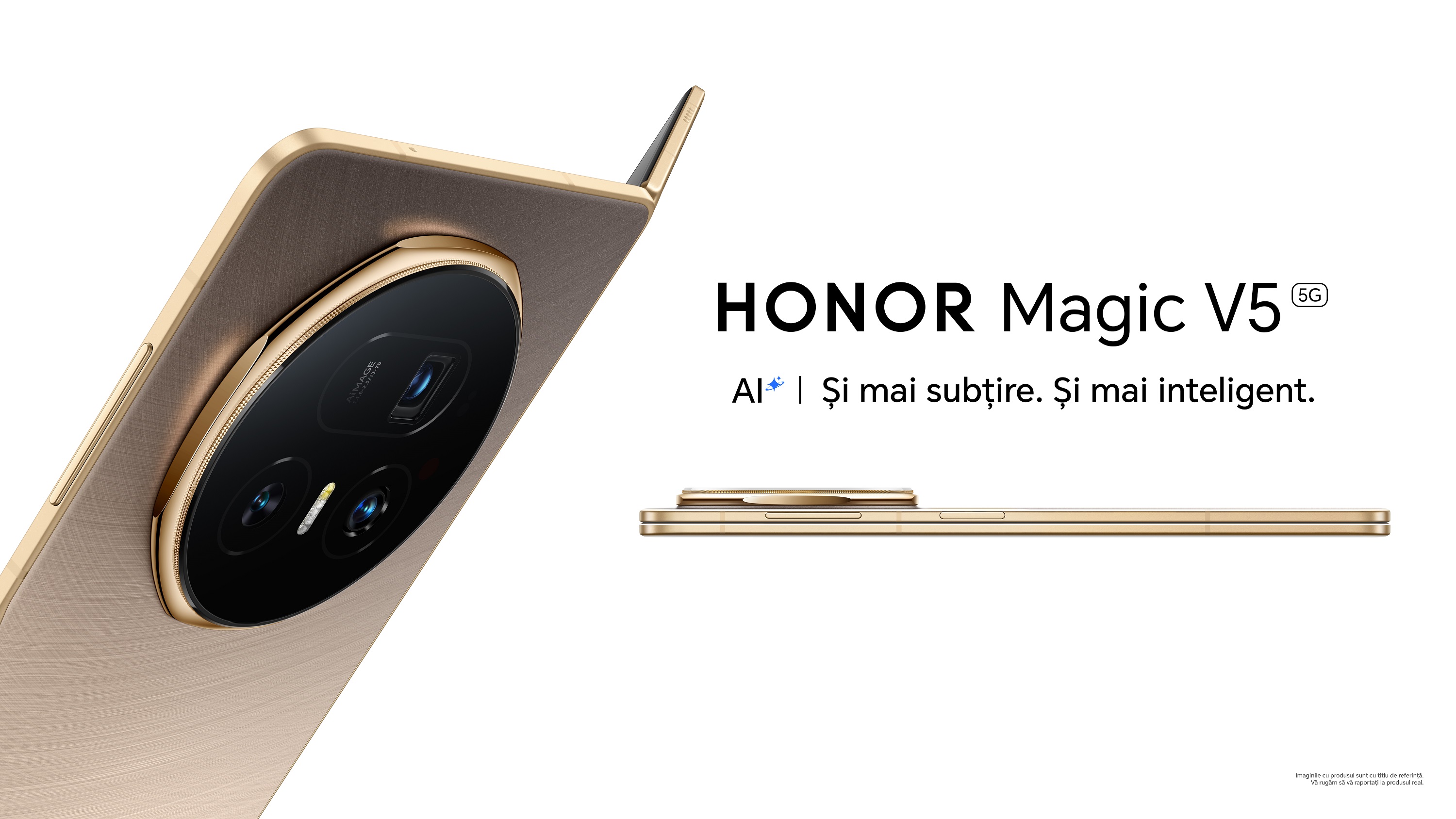HONOR revoluționează productivitatea bazată pe AI pe telefoanele pliabile cu HONOR Magic V5
