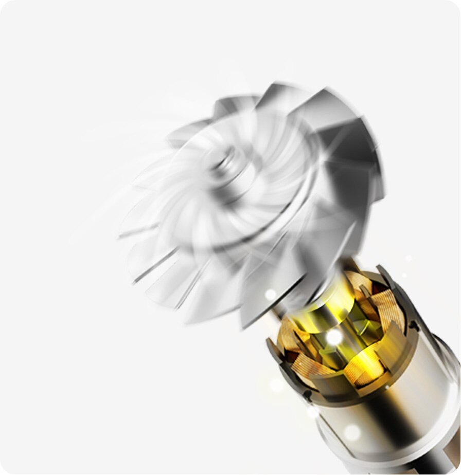 HONOR CHOICE WOF High-speed Hair Dryer Pro - Motor fără perii de mare viteză, 120.000 RPM