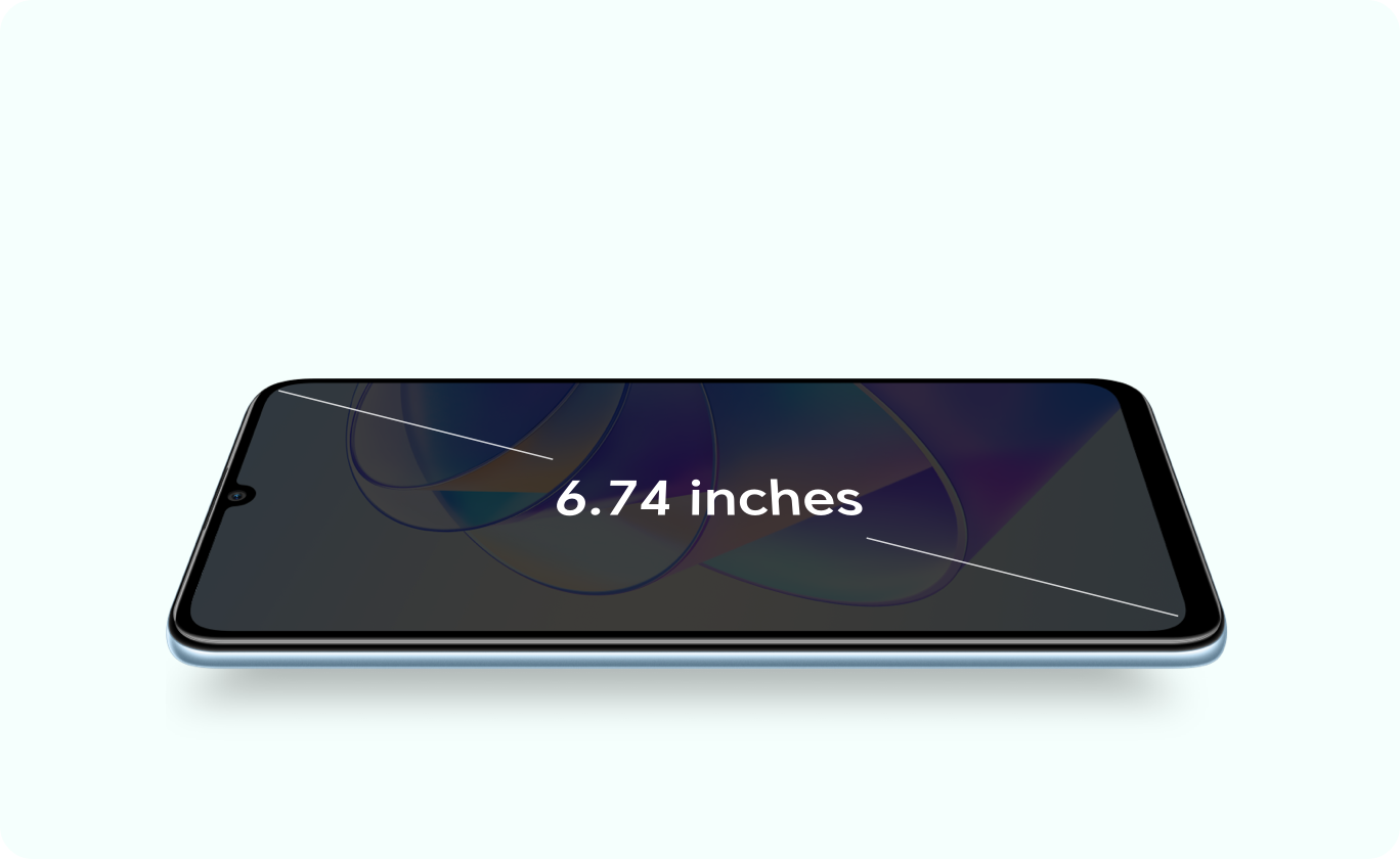 Ecran HONOR FullView de 6.74”