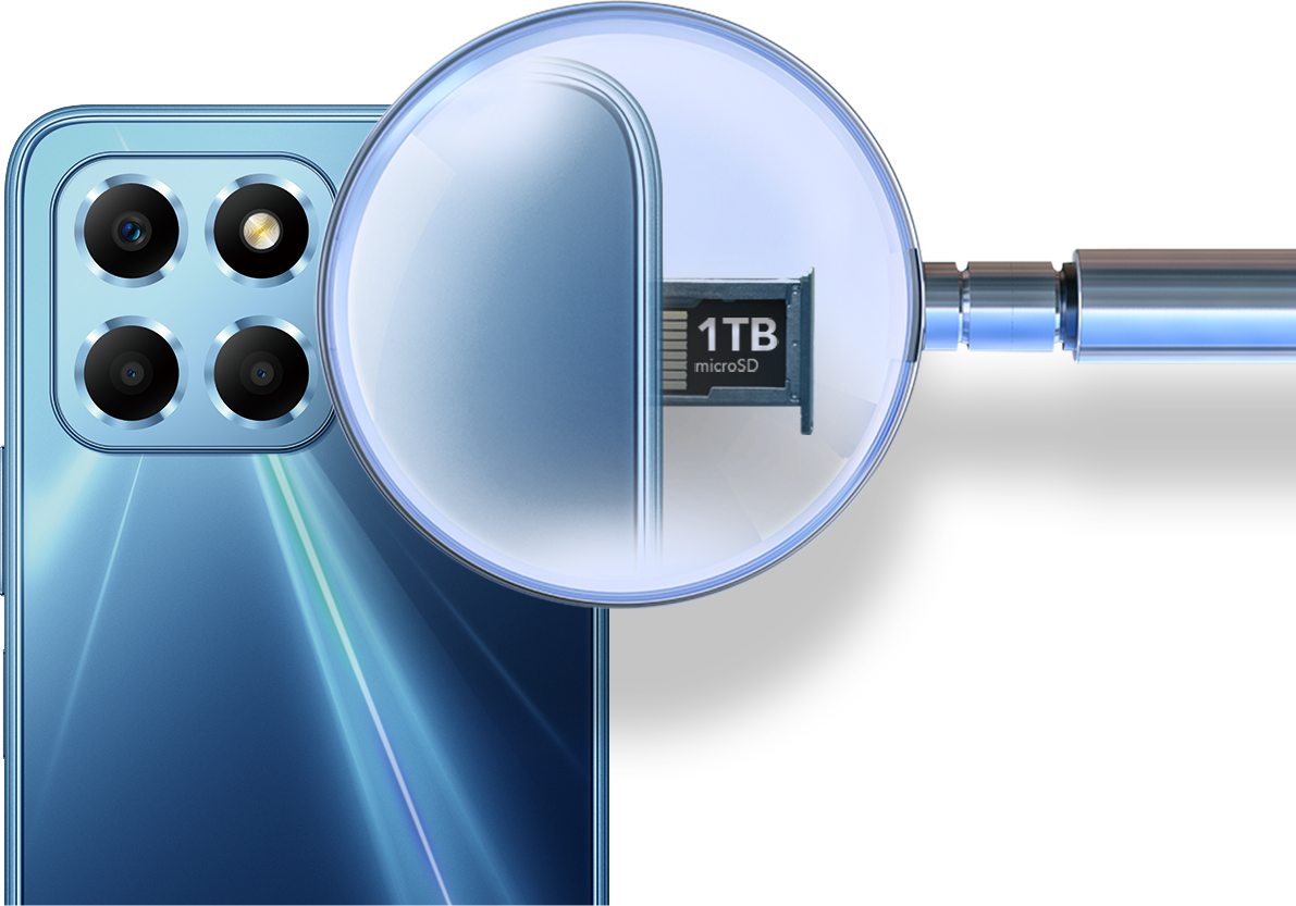 Podržava proširenje do 1TB sa microSD karticom