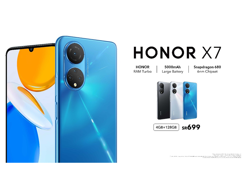 HONOR launches entry-level HONOR X7 smartphone with a Big Battery and Android 11