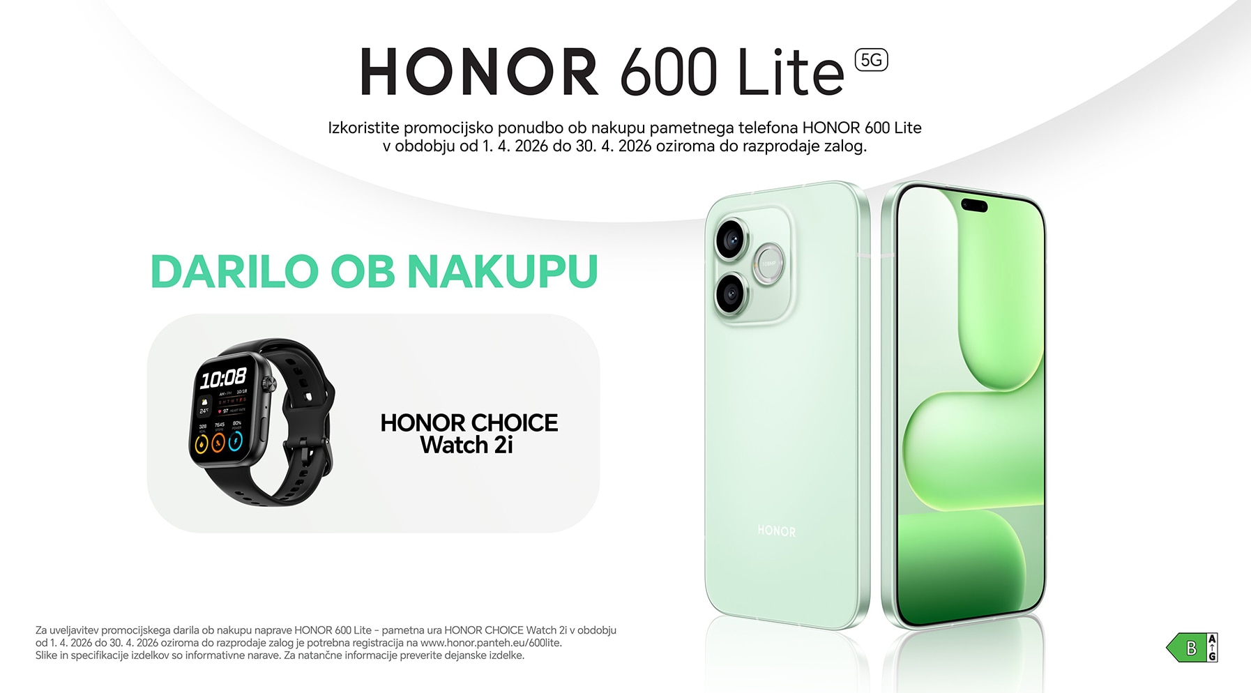 Promocija HONOR 600 Lite