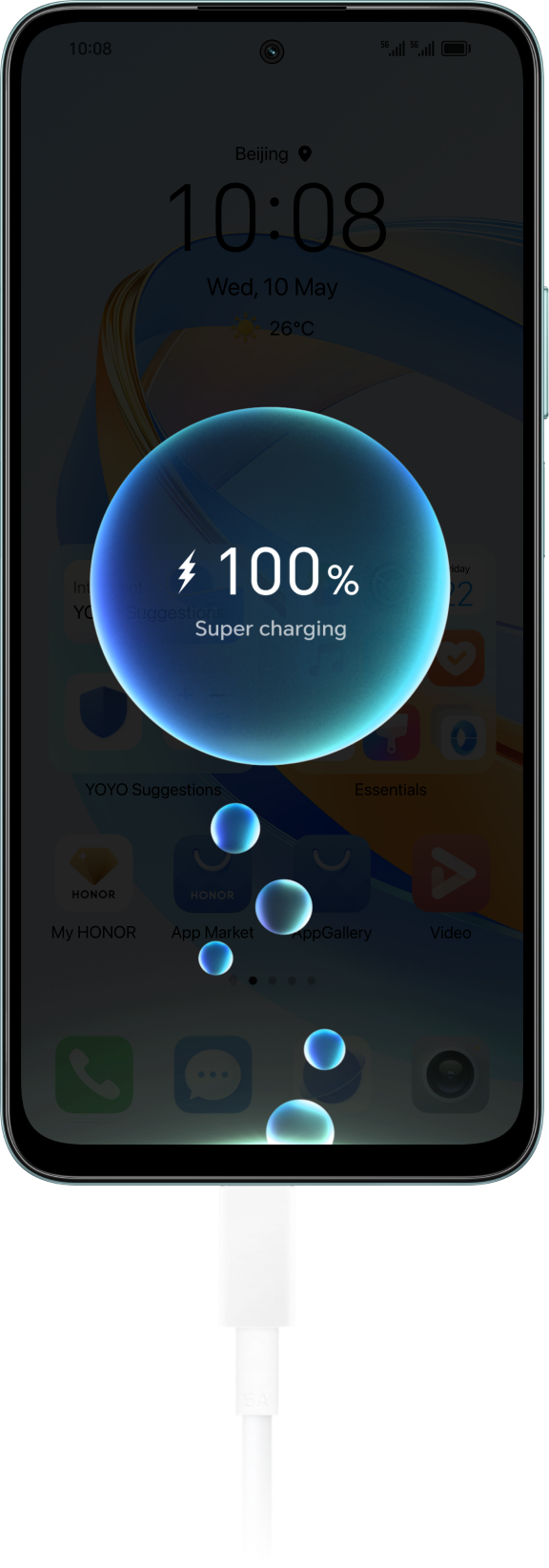 อายุการใช้งานแบตเตอรี่ยาวนาน พร้อม 35W HONOR SuperCharge - 2