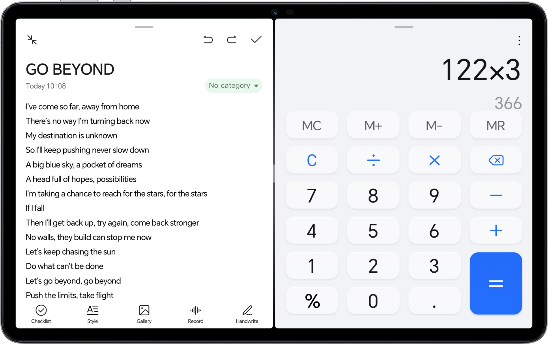 Multi-window One Screen for Different Tasks