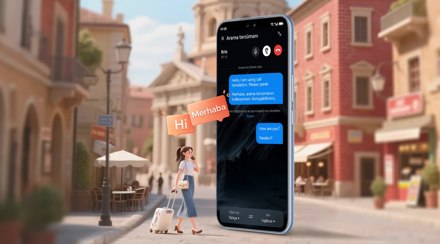 HONOR AI Arama Tercümanı