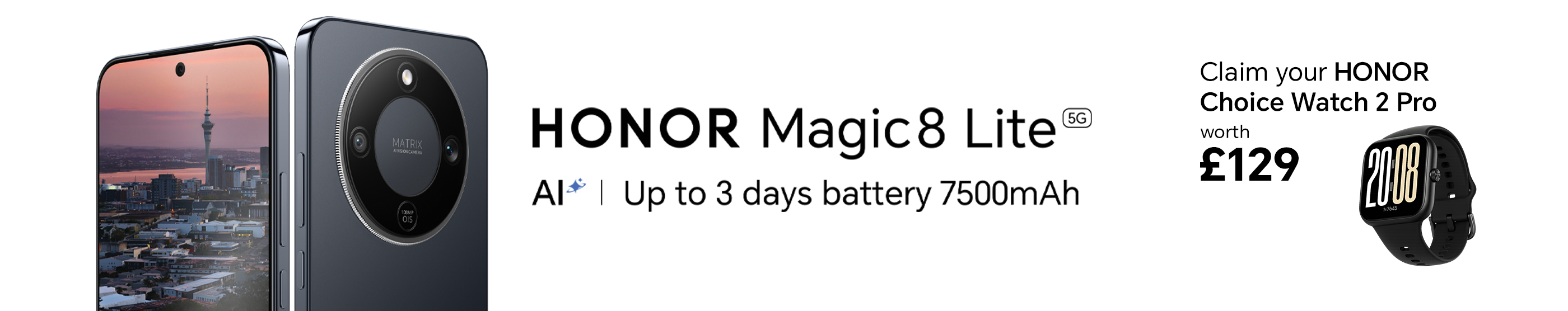 HONOR Magic8 Lite GWP campaign