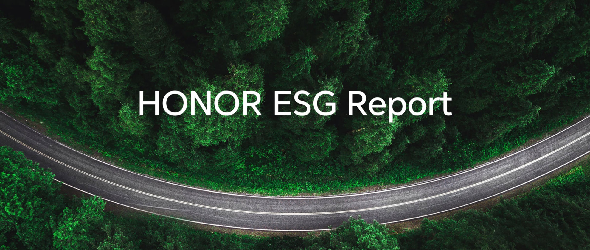 HONOR's Inaugural ESG Report