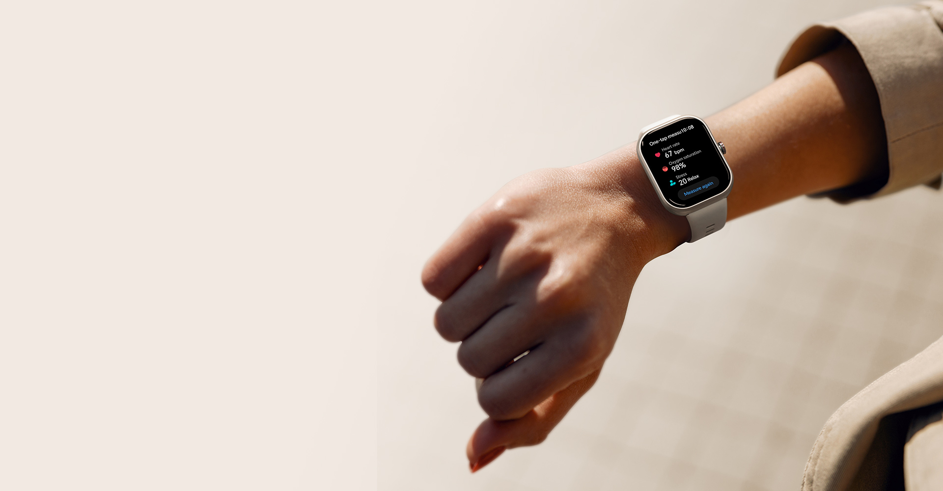 One-tap Health Measurements Quick Health Snapshots