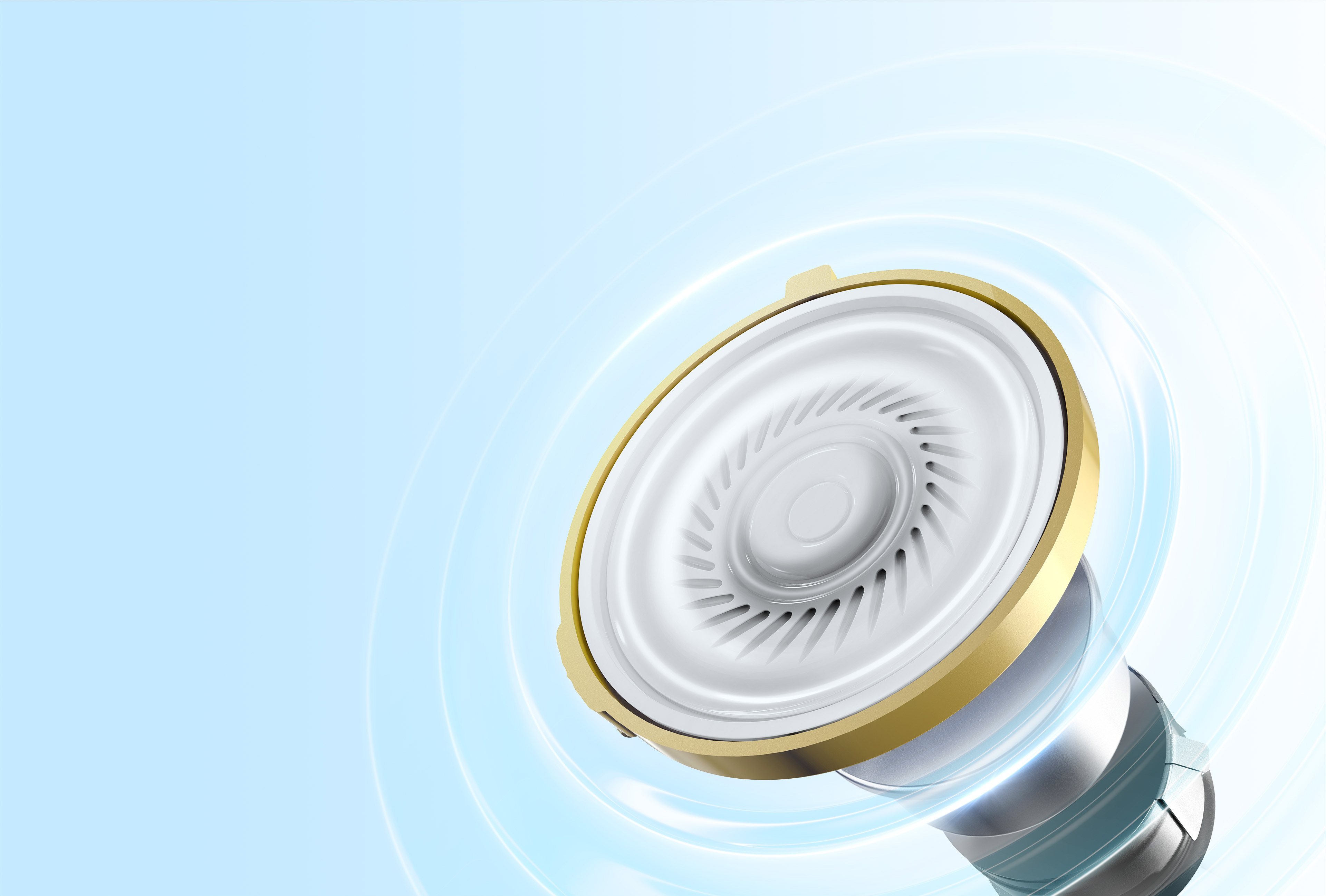 Speakers with Large Moving Coils Balanced and Clear Sound Quality Charming and Catching