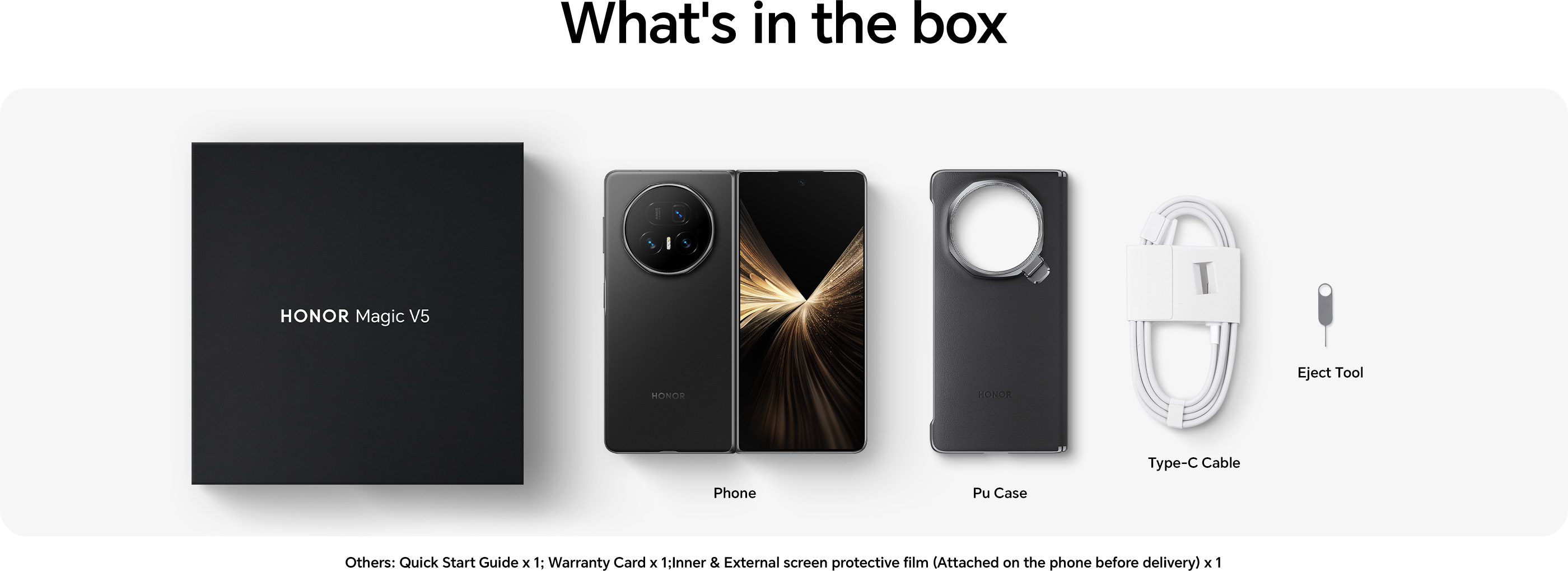 HONOR Magic V5 Black